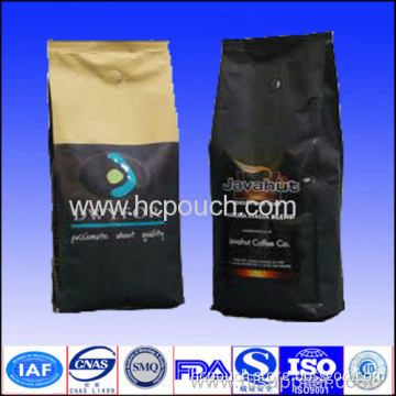 Plastic Laminated Aluminum Foil Pouches With Valve 